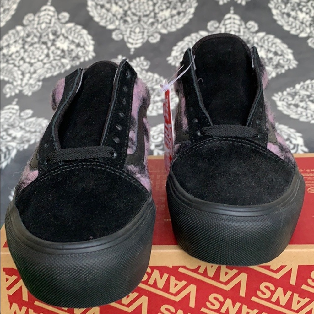 VANS OLD SKOOL PLATFORM MIX LEOPARD PINK/BLACK WMN - Picture 7 of 16